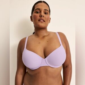 Knix Size 40DD FreeFlex Demi Bra - Limited Edition Lilac